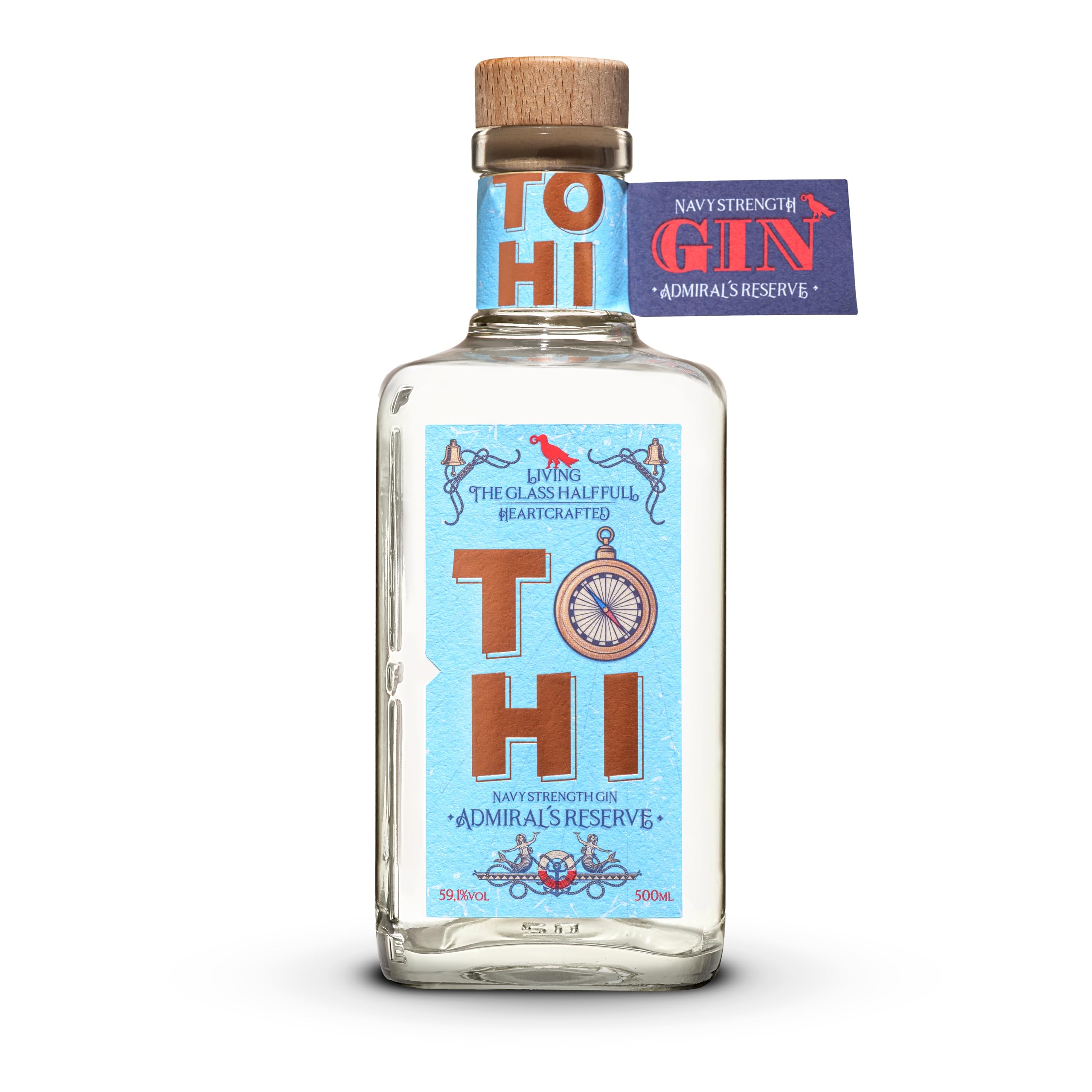 TOHI Admiral´s Reserve Navy Strength Gin 59,1%