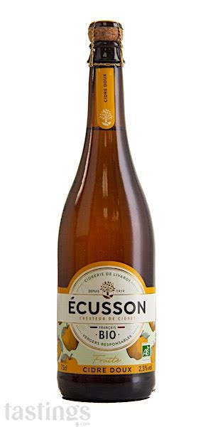 Ecusson Cidre Bio Doux