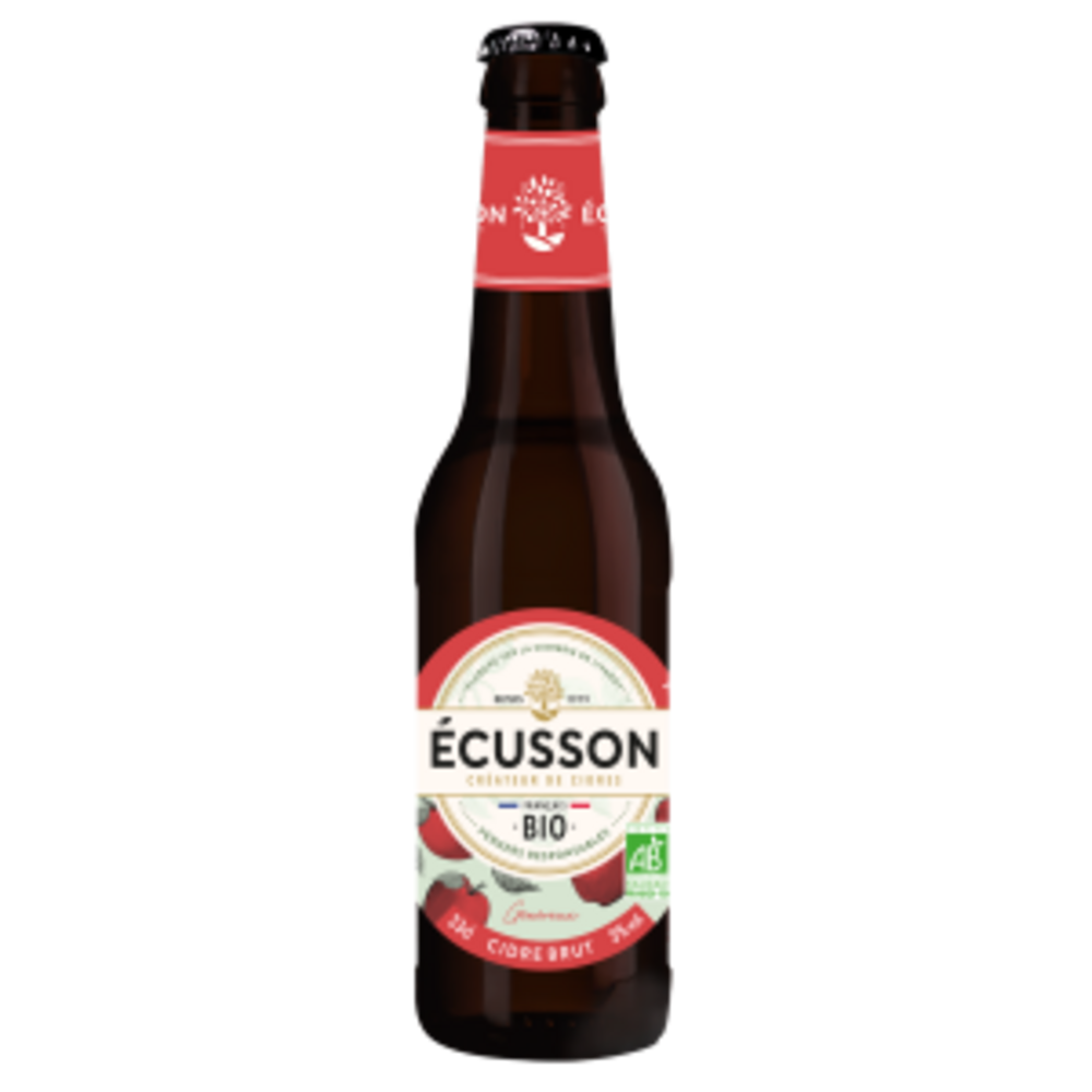 Ecusson Cidre Bio Brut