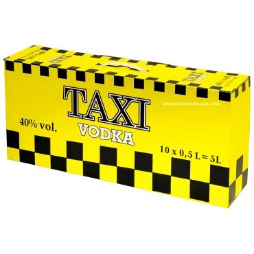 Taxi Vodka 40% 10x50cl (KST)
