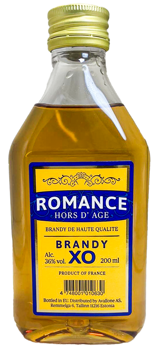 Romance Hors d'Age Brandy XO, Prantusmaa, PET