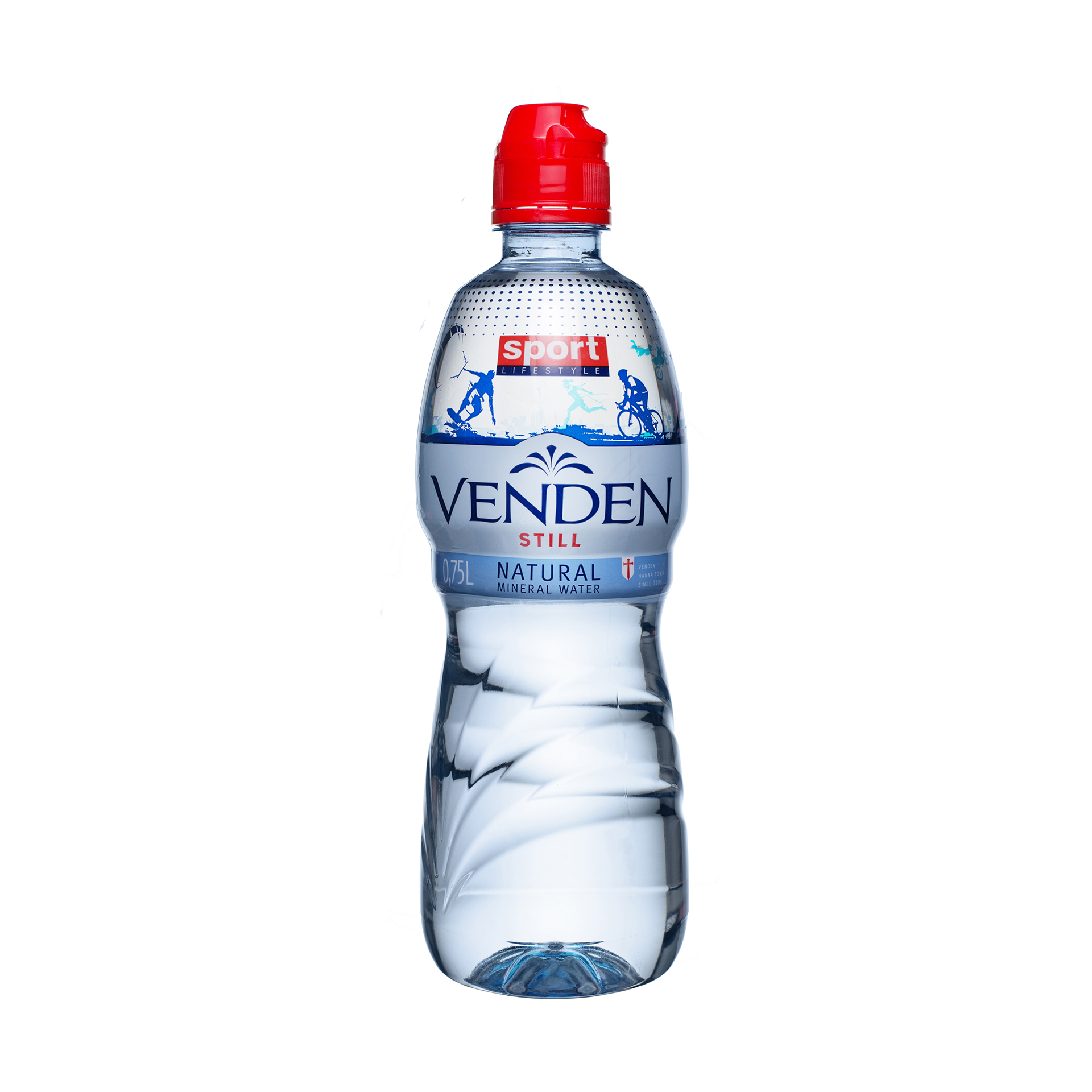 VENDEN MINERAALVESI sportkorgiga