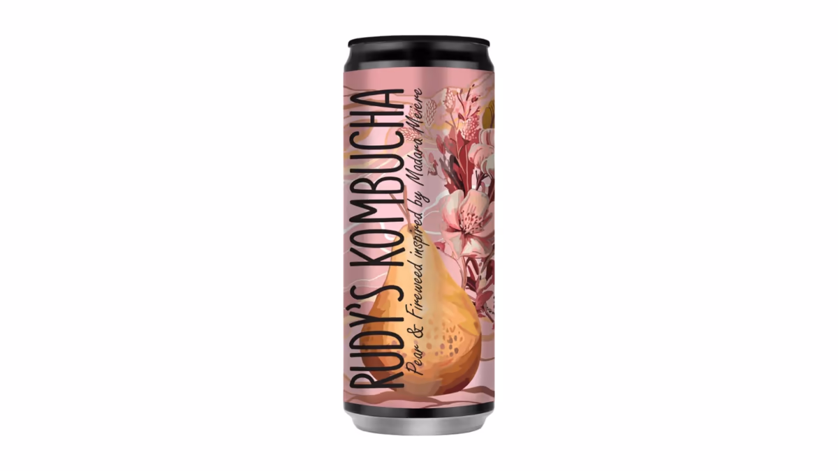 Rudy's Kombucha ''Pear&Fireweed''