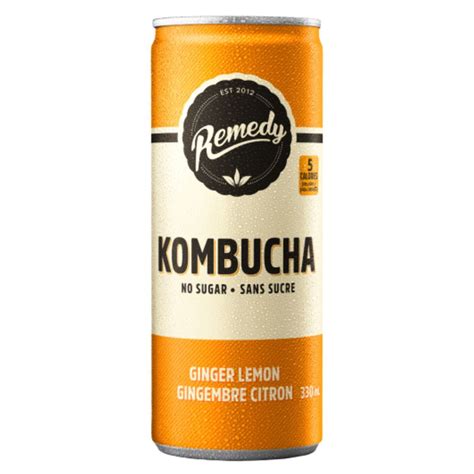 NOSUGAR Rudy´s kombucha "Ginger & Lemon"