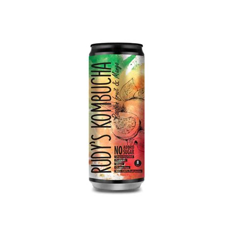 Rudy´s HARD kombucha Passion fruit