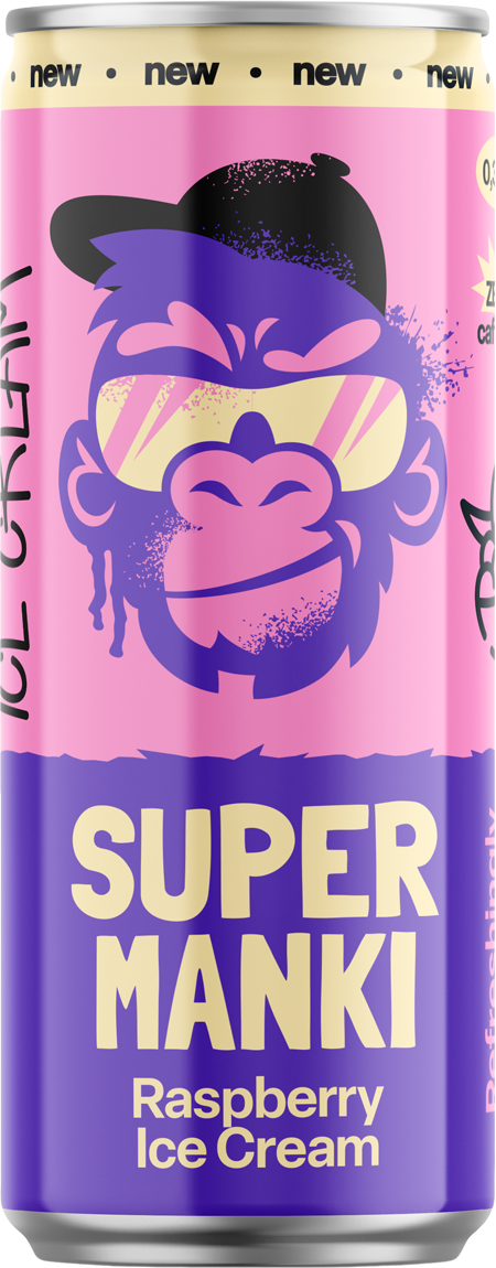 SUPER MANKI Raspberry Ice Cream