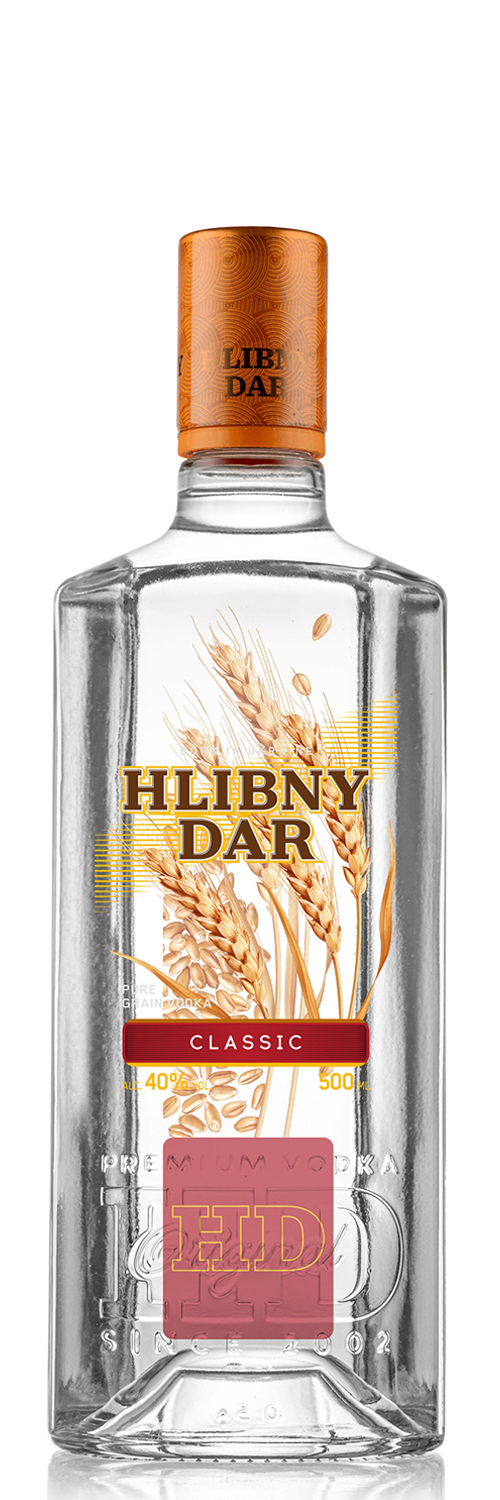 Hlibnij Dar Klasitšna 40% 50cl
