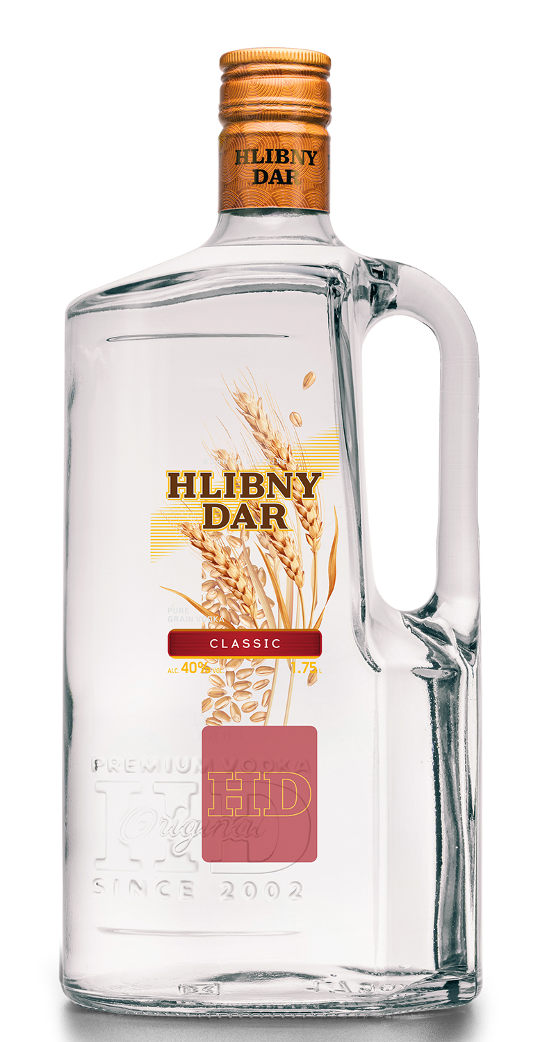 Hlibny Dar Classic Vodka 175cl