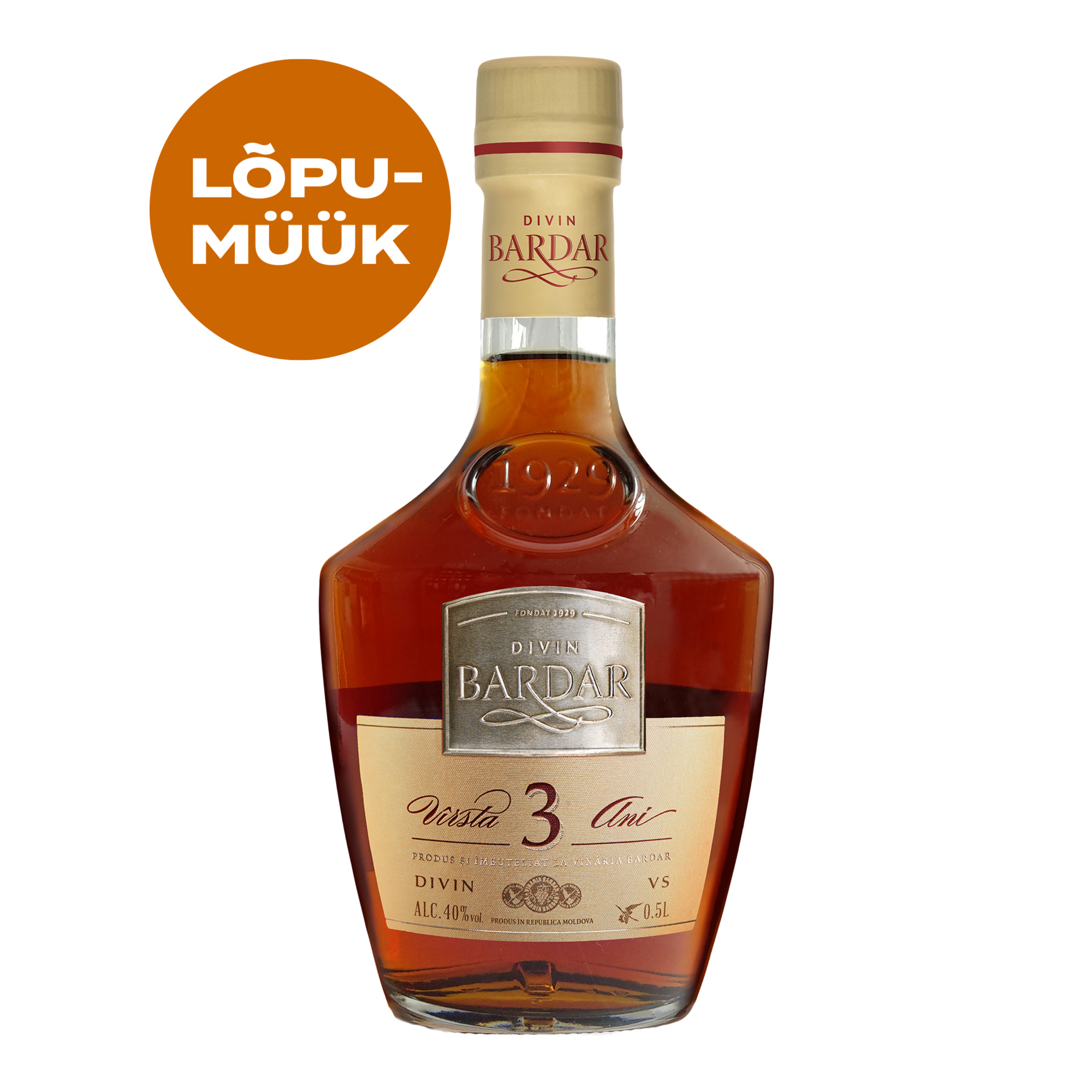 DIVIN BARDAR SILVER BRANDY 3YO