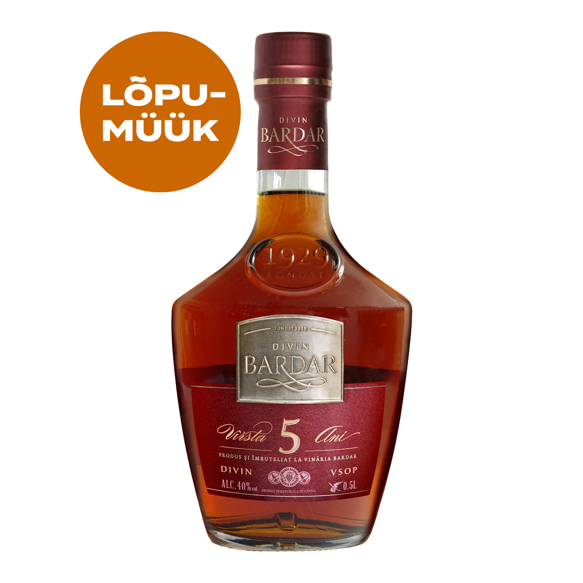 DIVIN BARDAR SILVER BRANDY 5YO
