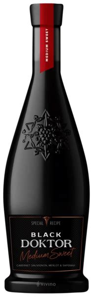 Bostavan Black Doktor Red Medium Sweet 12,5% 0,75l