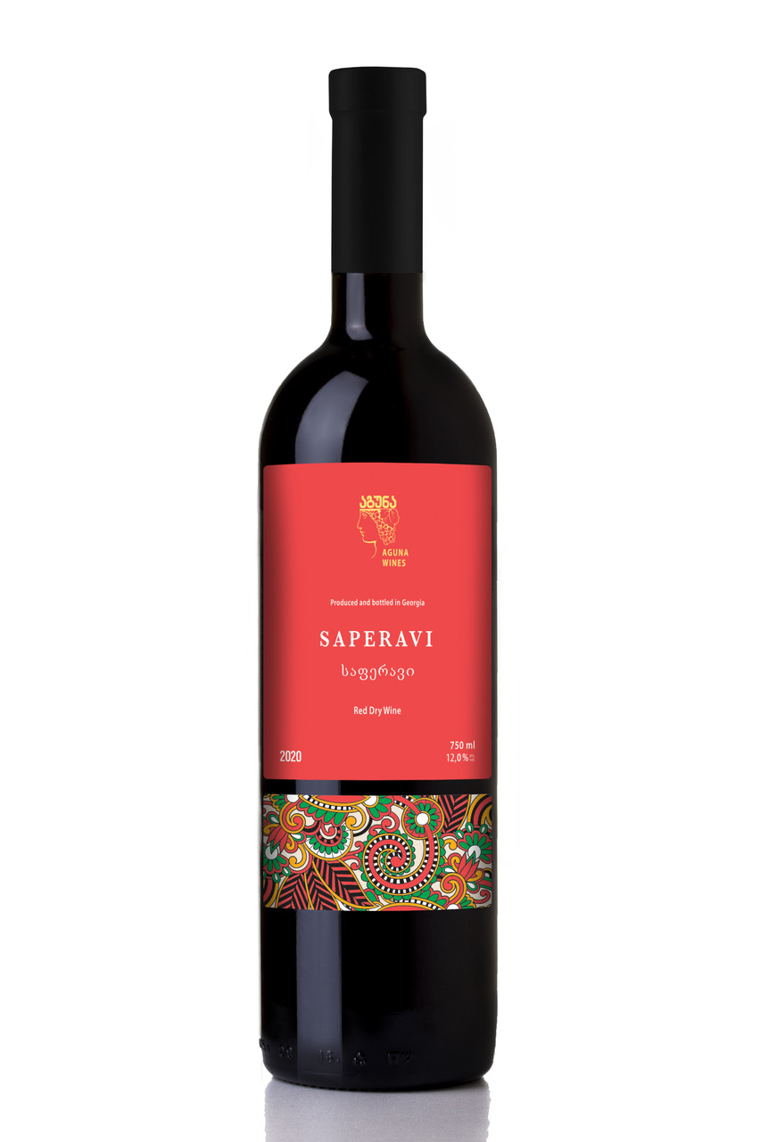 Saperavi Dry Red, Aguna wines, Gruusia