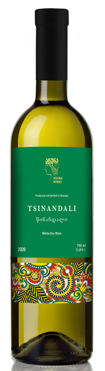 Tsinandali Dry White, Aguna wines, Gruusia