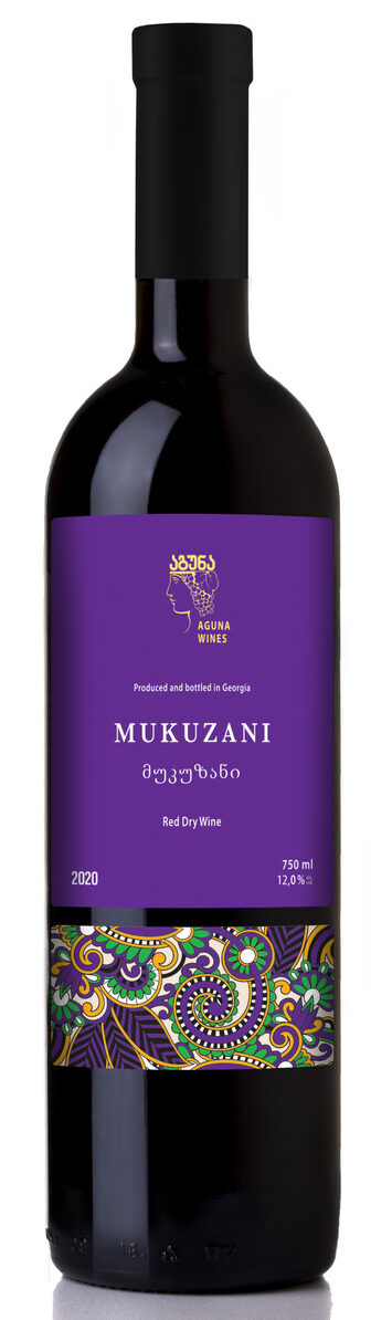 Mukuzani Dry Red, Aguna wines, Gruusia