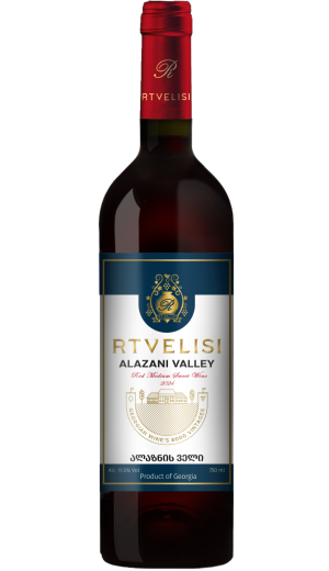 Rtvelisi Alazani Valley Red 12% 75 cl