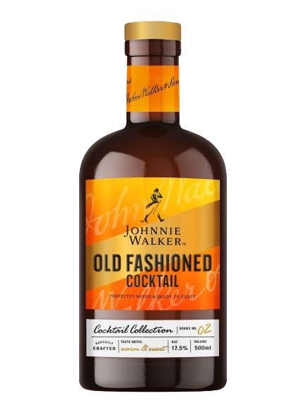 Johnnie Walker Old Fashioned cocktail