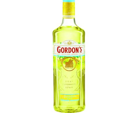 Gordons Sicilian Lemon Gin 37,5% 70cl (TK)