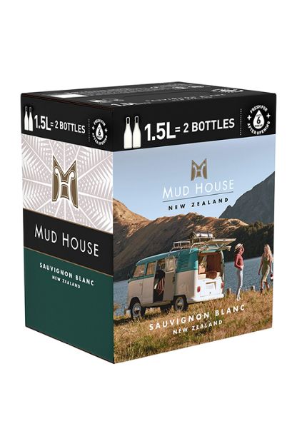 MUD HOUSE SAUVIGNON BLANC 12% 1,5L BIB