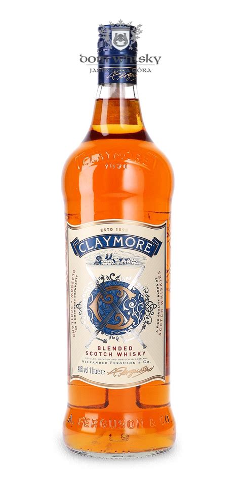 THE CLAYMORE BLENDED SCOTCH WHISKY 40% 1,0L