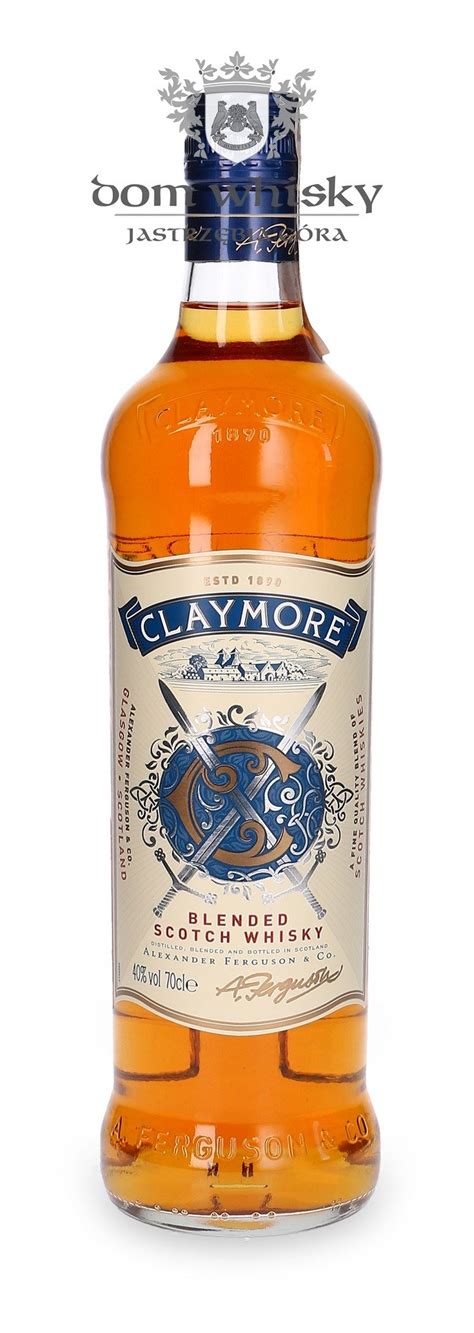 THE CLAYMORE BLENDED SCOTCH WHISKY 40% 0,7L
