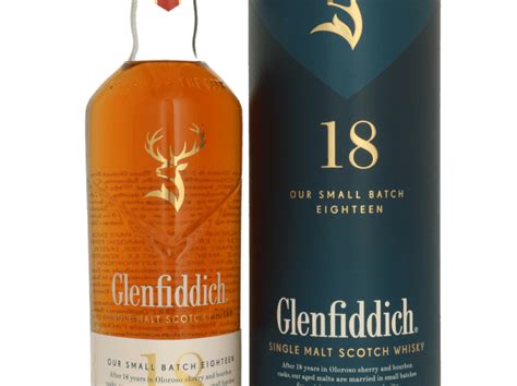 GLENFIDDICH 18YO SINGLE MALT 40% 0,7L TUUB