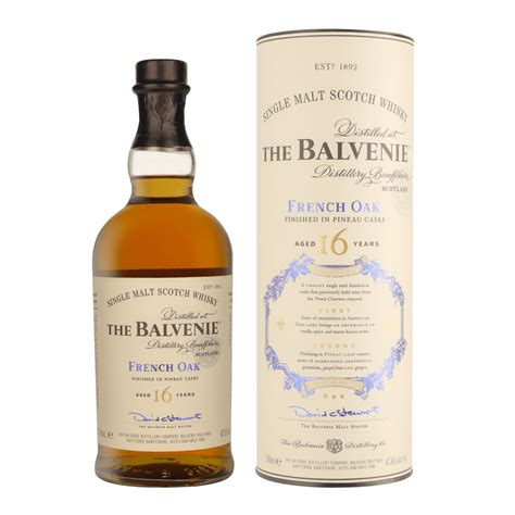 BALVENIE 16YO FRENCH OAK PINEAU CASK 47,6% 0,7L TUUB