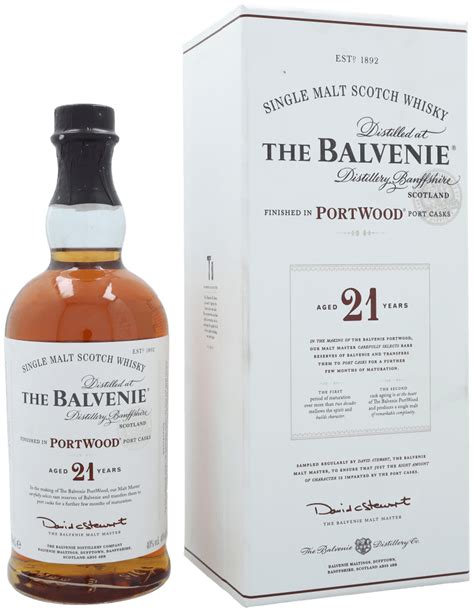 BALVENIE 21YO PORTWOOD 40% 0,7L KARBIS