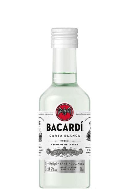 BACARDI CARTA BLANCA 40% 0,05L PET