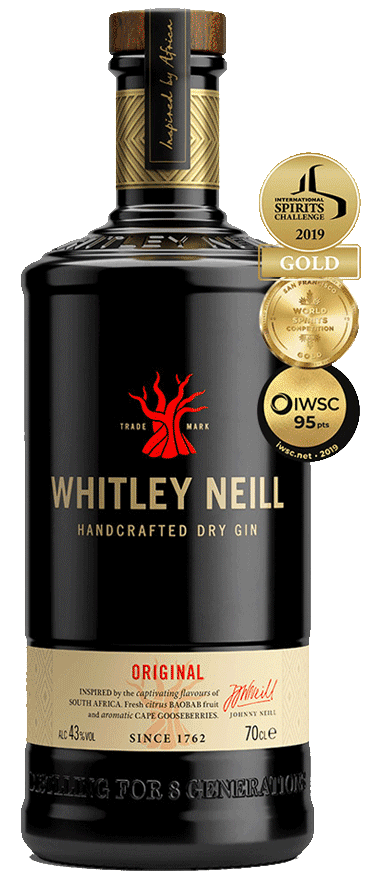 Whitley Neill Handcrafted Gin, Original Gin, Suurbritannia