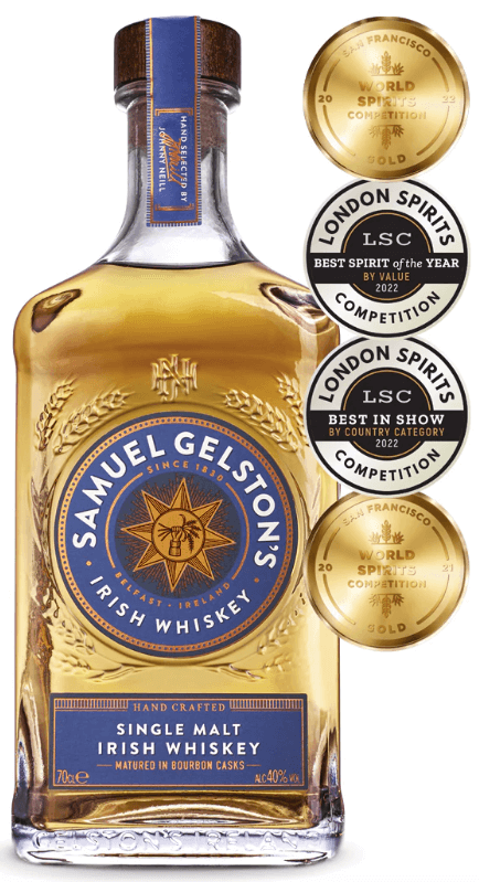 Samuel Gelston's Single Malt Irish Whiskey