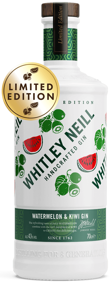 Whitley Neill Handcrafted Gin, Watermelon & Kiwi Gin, Suurbritannia