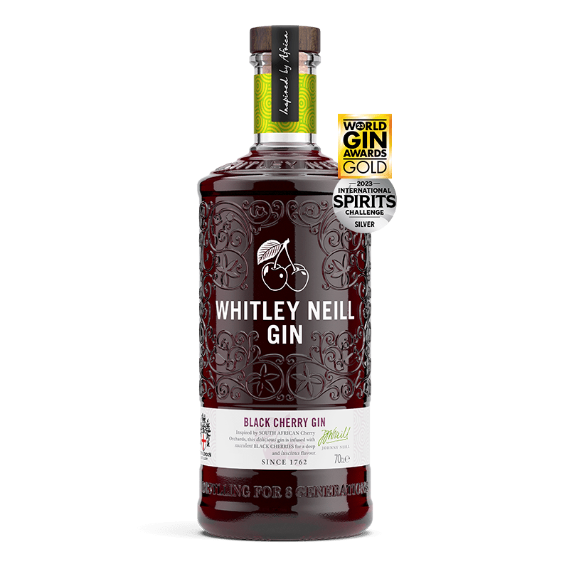 Whitley Neill Handcrafted Gin, Black Cherry Gin, Suurbtitannia