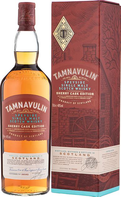TAMNAVULIN SHERRY CASK 40% 0,7L KARBIS