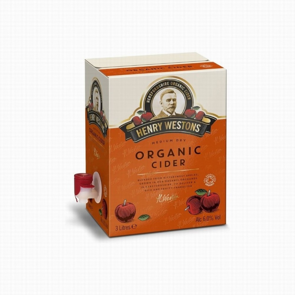 Henry Westons Organic Cider BIB