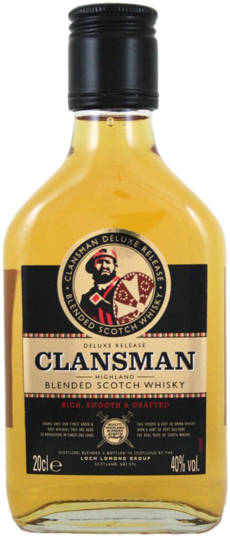 Clansman Blended Scotch Whisky 40%