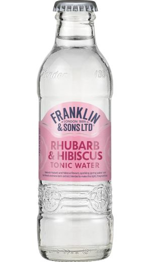 Franklin & Sons Rhubarb & Hibiscus Tonic 20cl