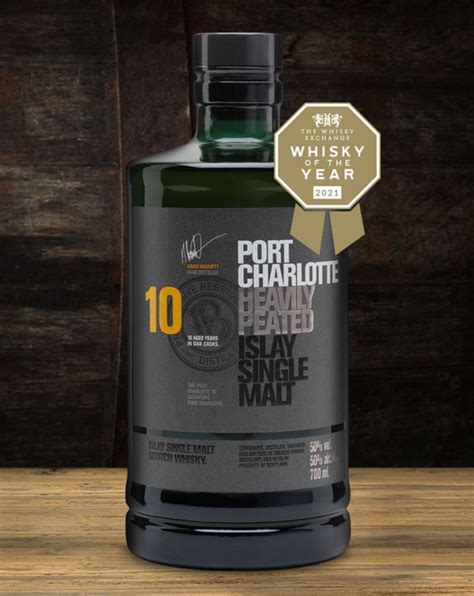 BRUICHLADDICH PORT CHARLOTTE 10 YO SINGLE MALT 50% 0,7L