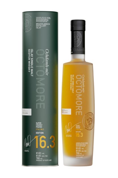 BRUICHLADDICH OCTOMORE 16.3 61,6% 0,7L TUUB