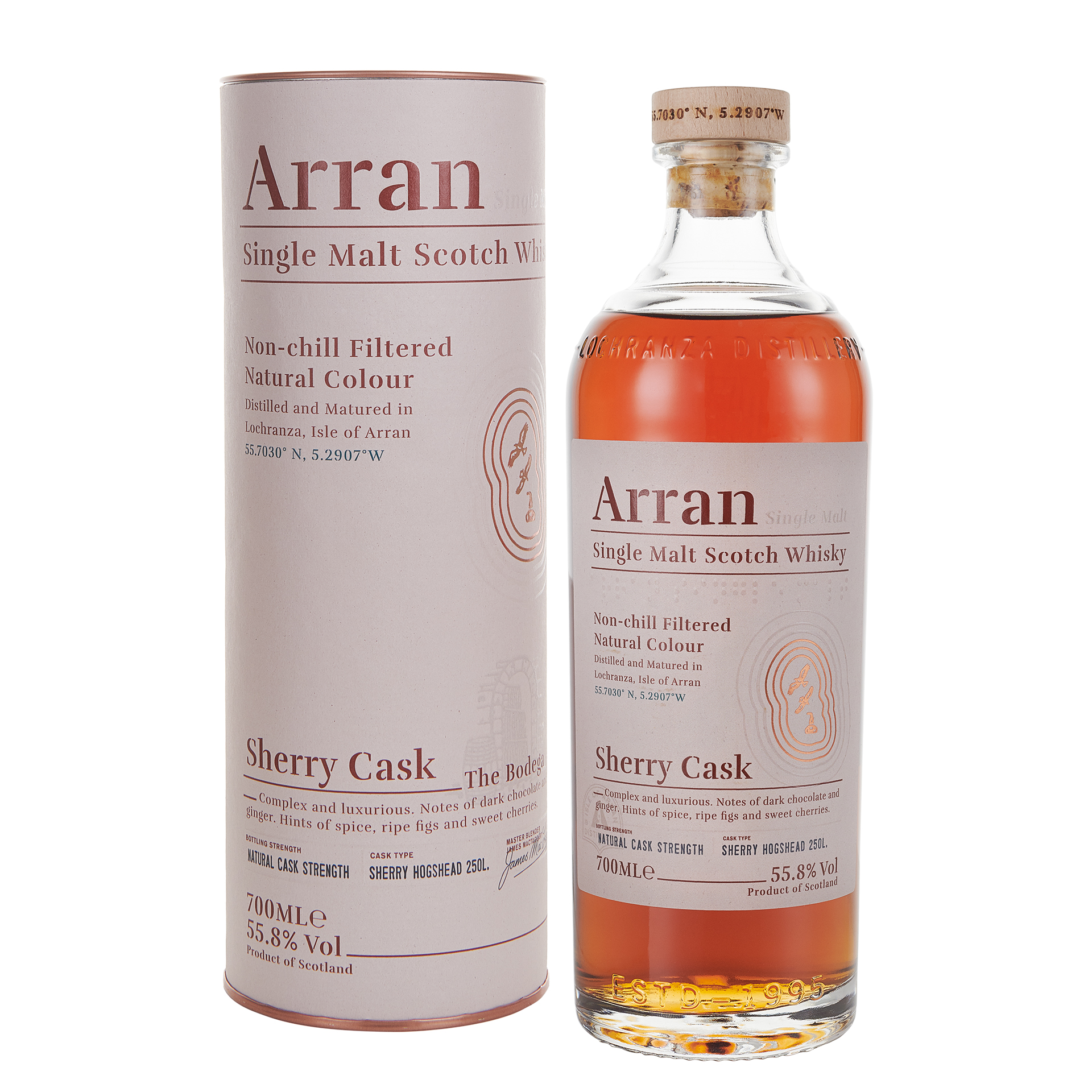 ARRAN SHERRY CASK SINGLE MALT SCOTCH WHISKY TUUBIS