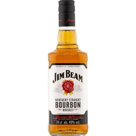 Kinkekomplekt Jim Beam White Label 70cl+2 klaasi (TK)