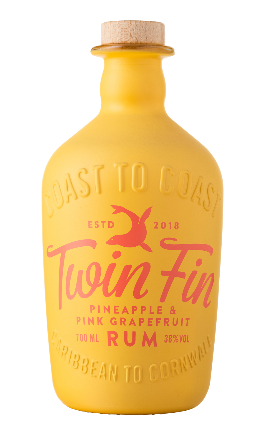 Twin Fin Pineapple and Grapefruit Rum 38% 0,7L