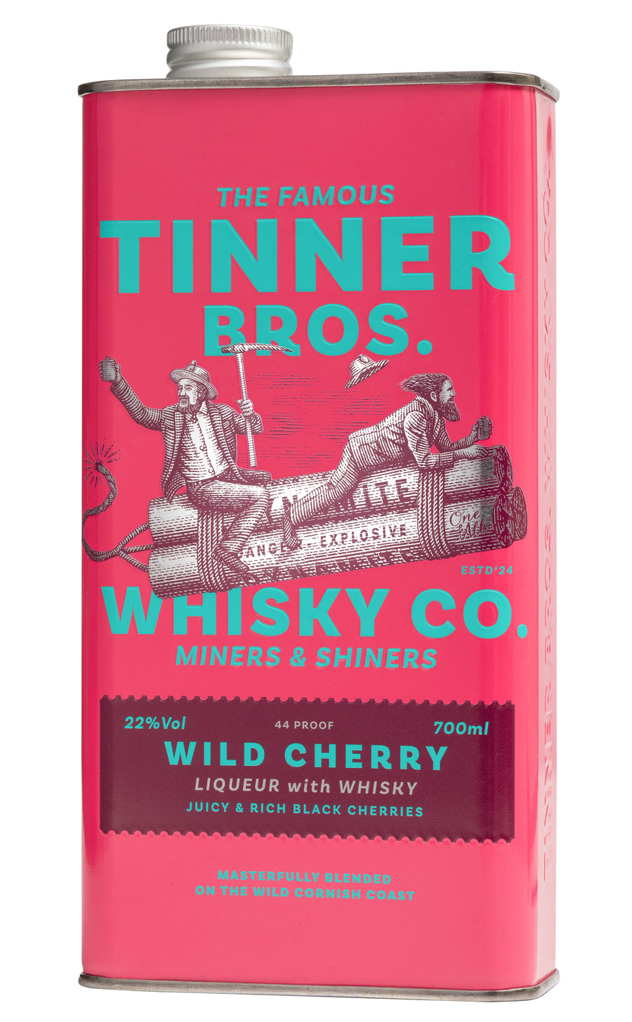 Tinner Bros Wild Cherry Liqueur with Whisky  22% 0.7L