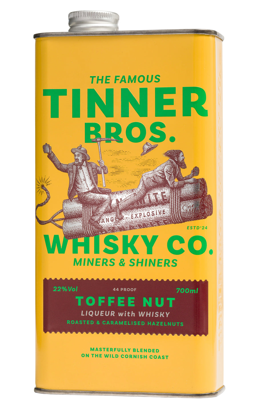 Tinner Bros Toffee Nut Liqueur with Whisky 22% 0.7L