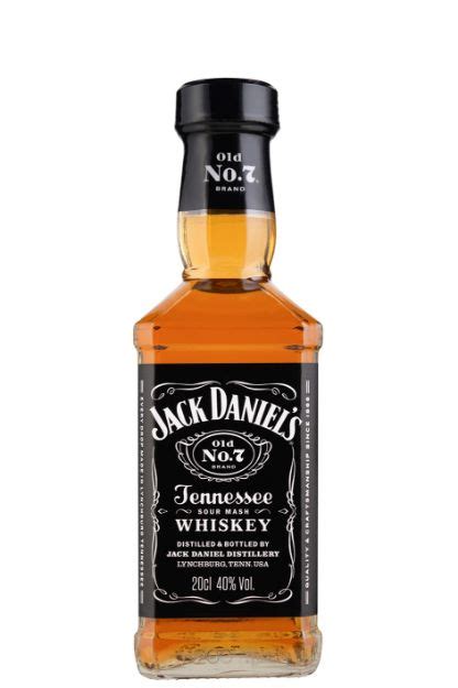 JACK DANIEL'S TENNESSEE WHISKEY 40% 0,2L