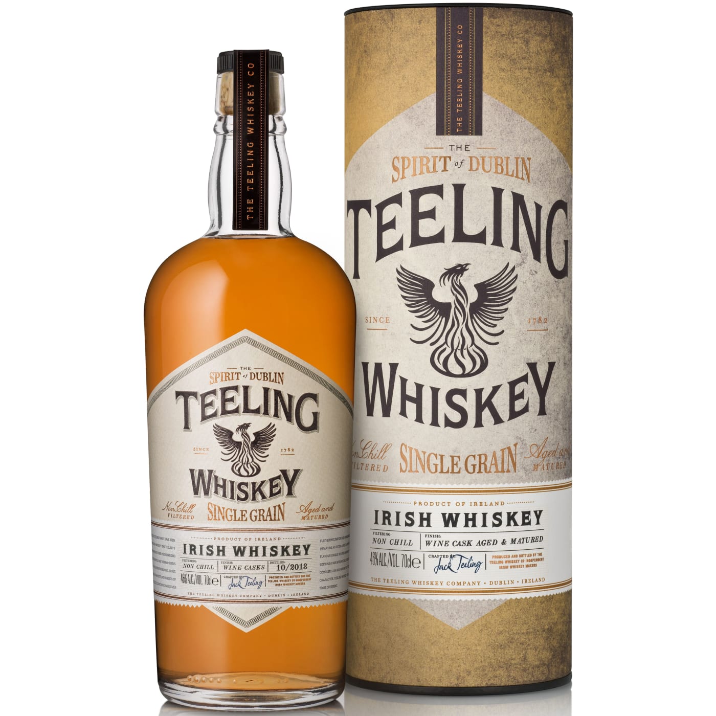 Teeling Single Grain Irish Whiskey karbis
