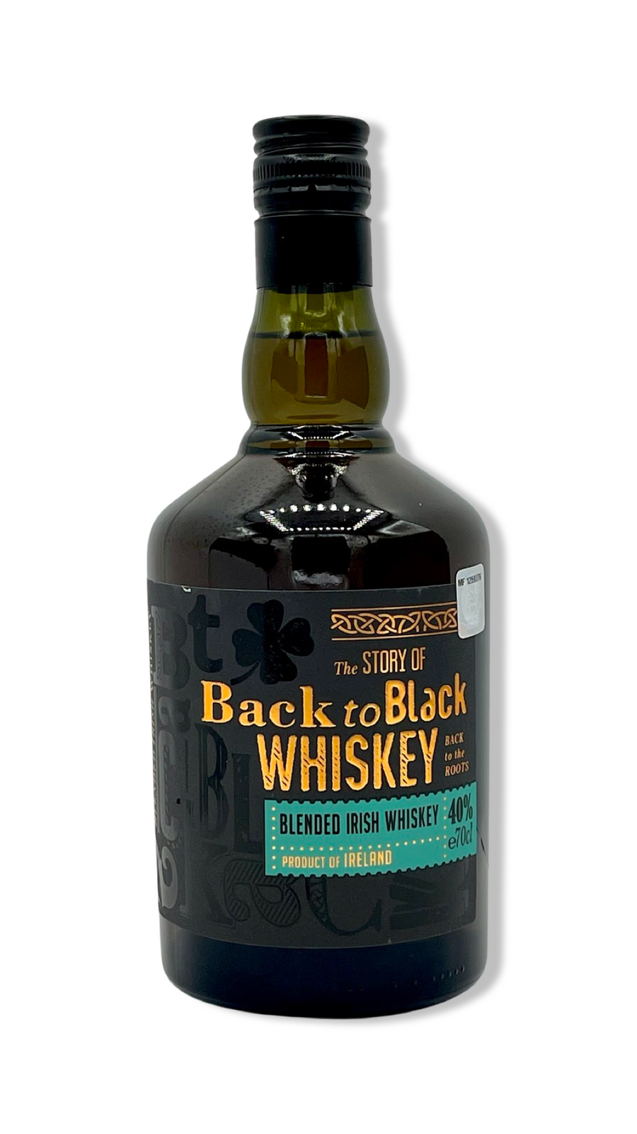 Back to Black Blended Irish Whisey 40% 0.7L