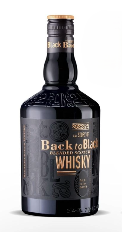 Back to Black Blended Scotch Whisky 40% 0,7L