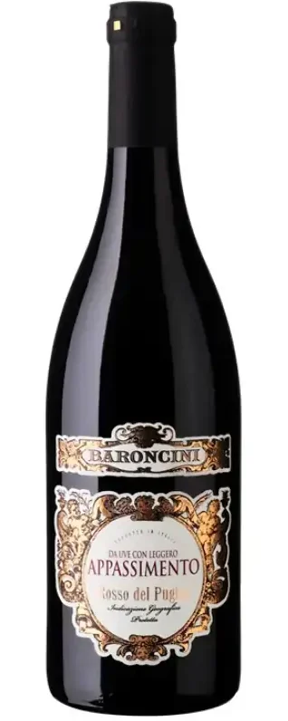 Baroncini, Appassimento, Rosso del Puglia, Itaalia