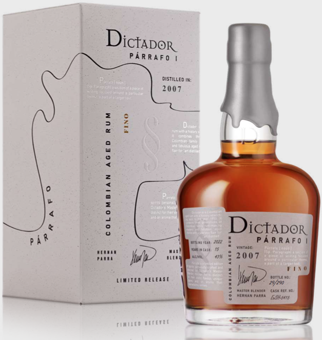 Dictador Parrafo I Vintage 2007 Sherry Cask