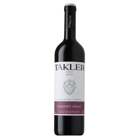 Takler Cabernet Franc 14,5% 0,75l